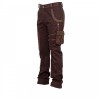 Men Gothic Pant Steampunk Dystonia Brown Trouser For Sale